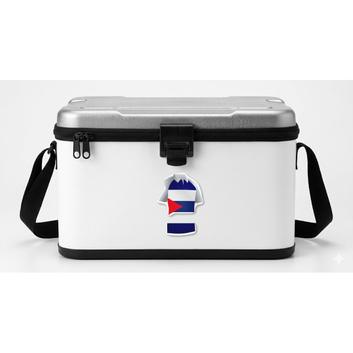 Cuba Flag Shirt Stickers – Cuban Decals (2-Pack)