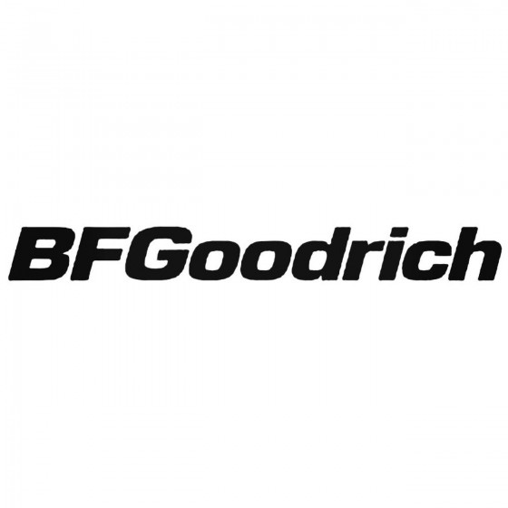 Bfgoodrich Logo Decal Sticker