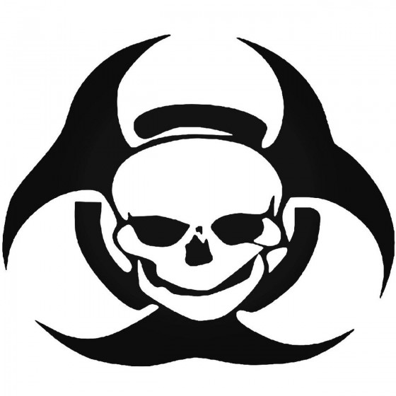 Biohazard Radioactive Skull...