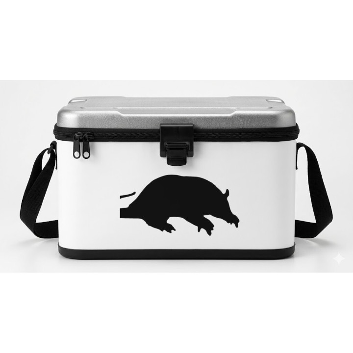 Buy Armadillo Silhouette Decal Sticker Online