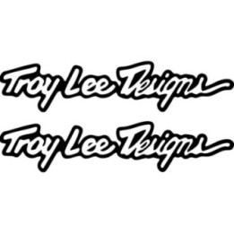 Troy Lee Designs Stickers – Motocross MTB Downhill Decals (2-Pack)