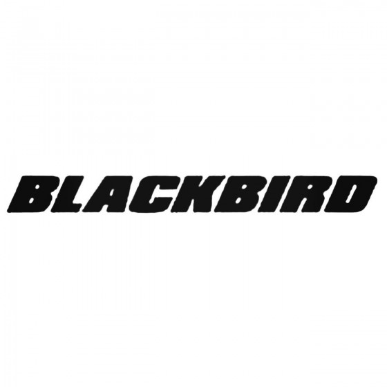 Blackbird Decal Sticker