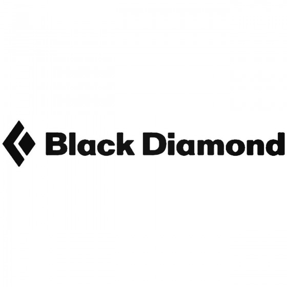 Black Diamond Skis 1 Sticker