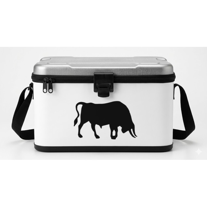 Buy Bull With Horns Decal Sticker Online