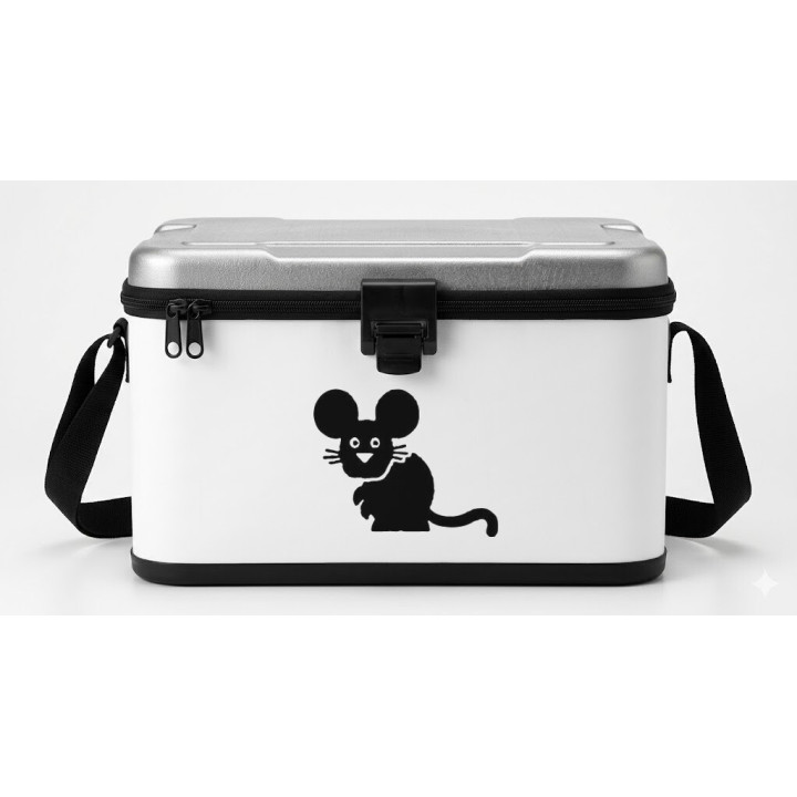 Cartoon Mouse Stickers – Cute Mice Decals (2-Pack)