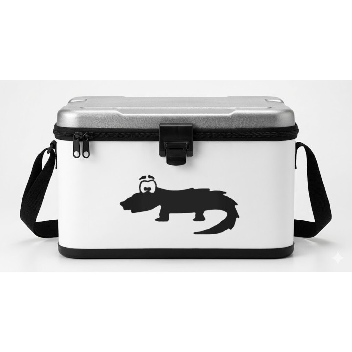 Buy Curious Alligator Decal Sticker Online