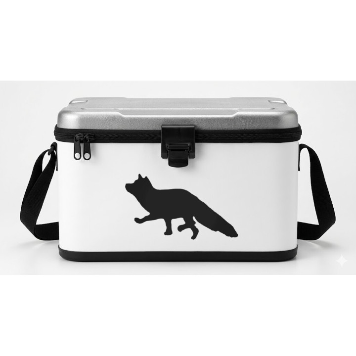 Buy Cute Fox Running Decal Sticker Online