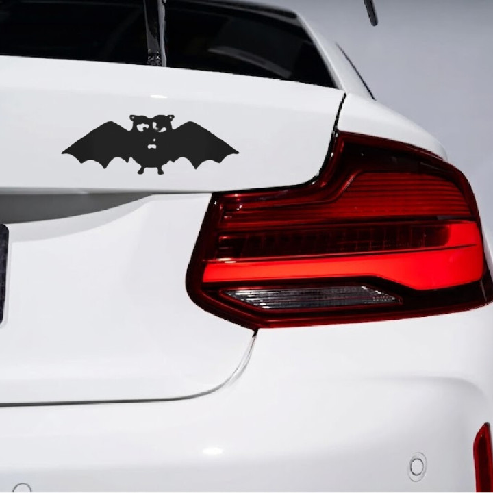 Dizzy Bat Stickers – Funny Halloween Bat Decals (2-Pack)
