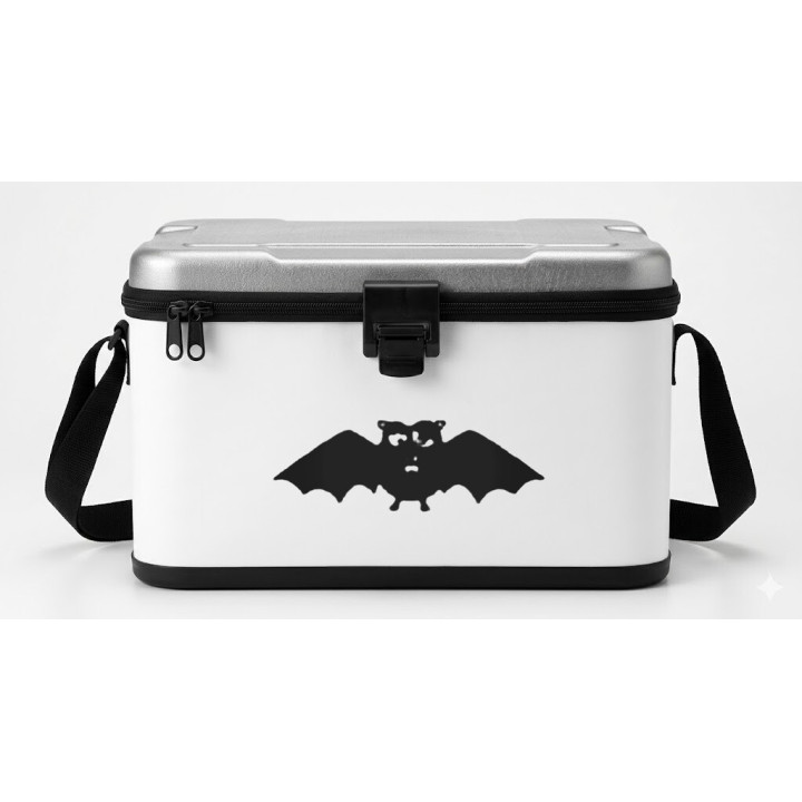 Dizzy Bat Stickers – Funny Halloween Bat Decals (2-Pack)