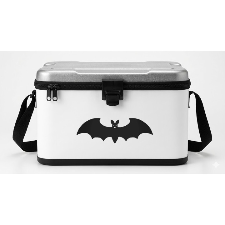 Spooky Bat Stickers – Halloween Bat Silhouette (2-Pack)