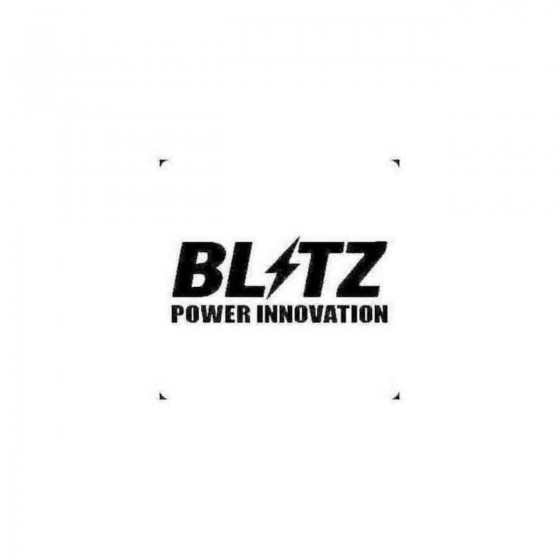 Blitz Decal Sticker