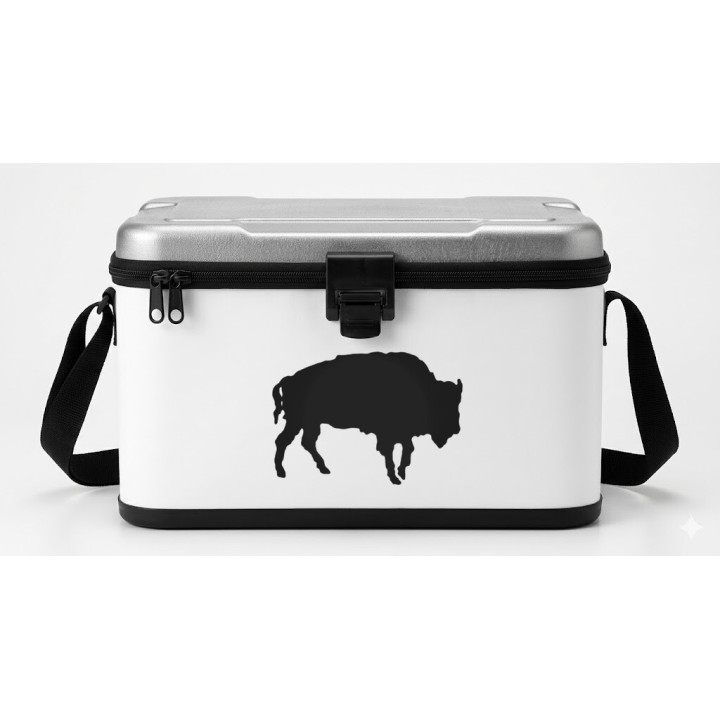 Buy Fuzzy Buffalo Decal Sticker Online