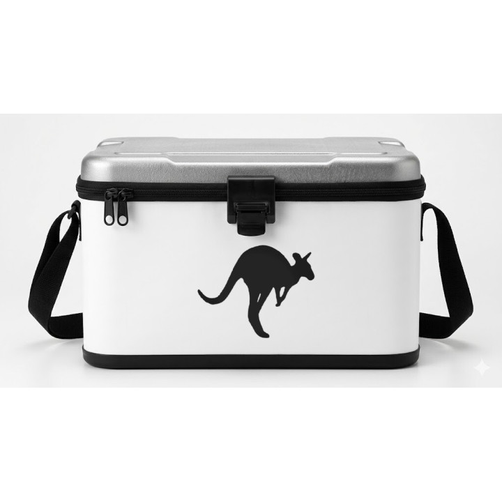 Buy Happy Kangaroo Decal Sticker Online