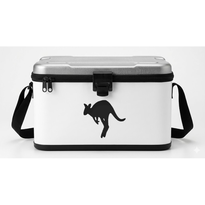 Buy Kangaroo Hopping Forward Decal Sticker Online