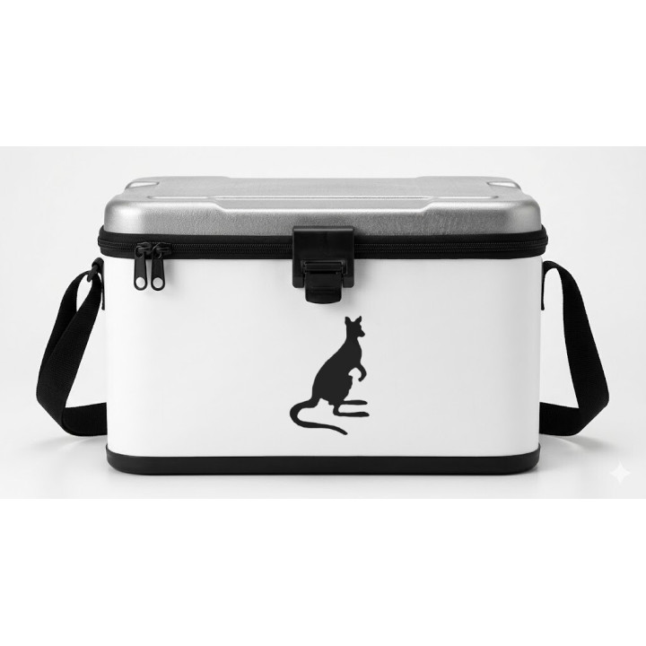 Buy Kangaroo With Baby In Pouch Decal Sticker Online