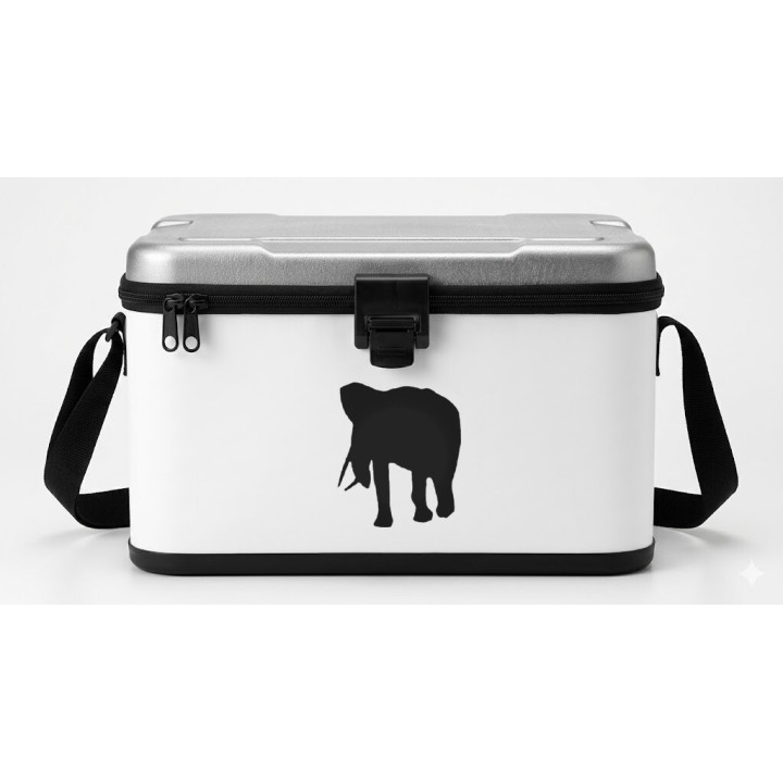 Buy Large Elephant Walking Decal Sticker Online