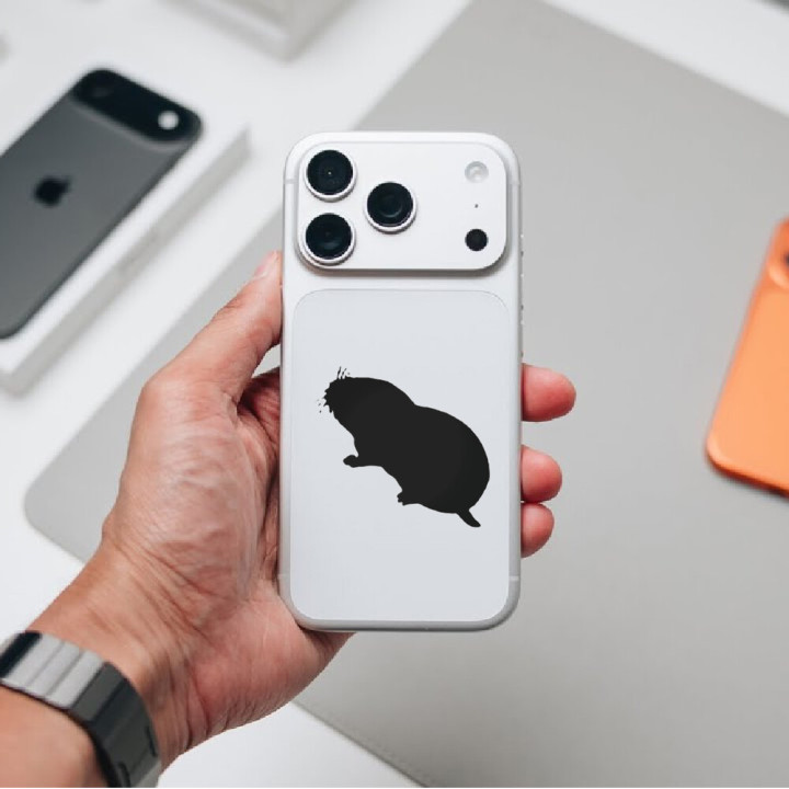 Buy Mole Walking Decal Sticker Online