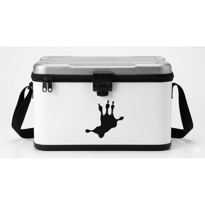 Buy Opossum Paw Print Foot Track Decal Sticker Online