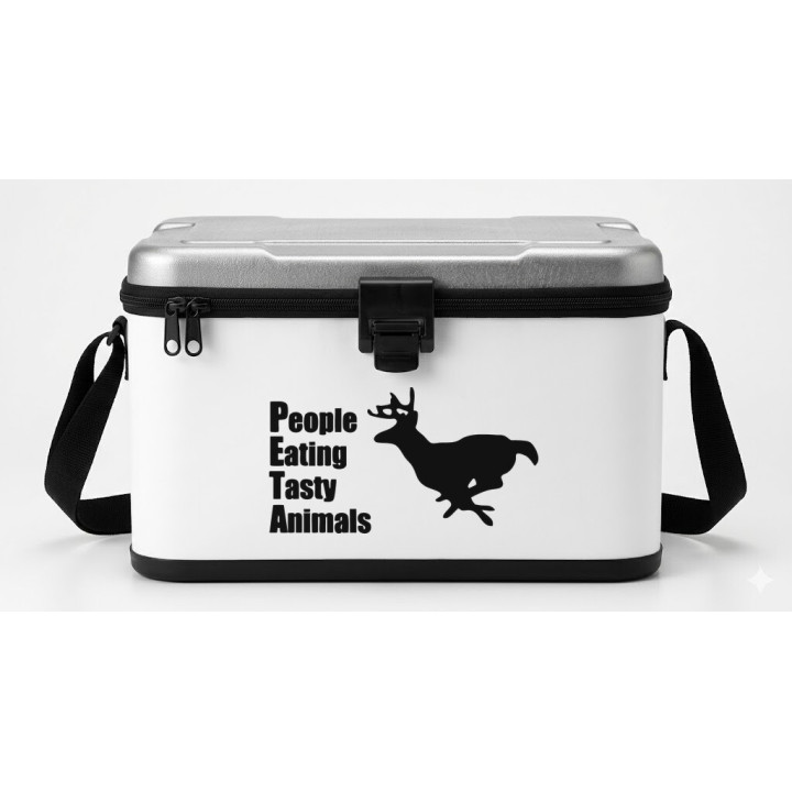 Buy Peta Deer Running Vinyl Decal Sticker Online