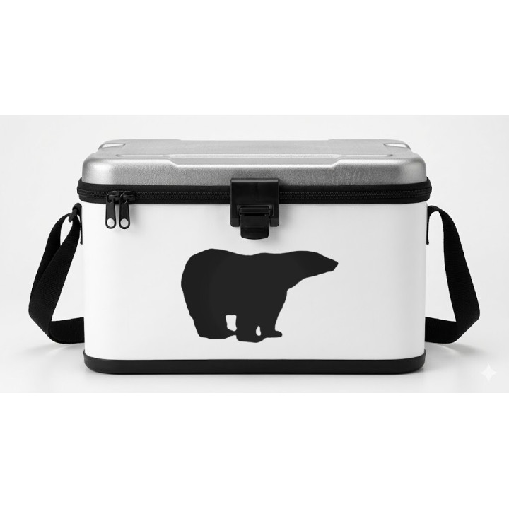 Buy Polar Bear Silhouette Decal Sticker Online