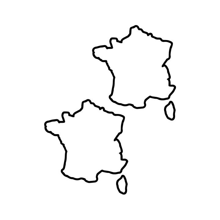 Buy Country France Decal Sticker Online