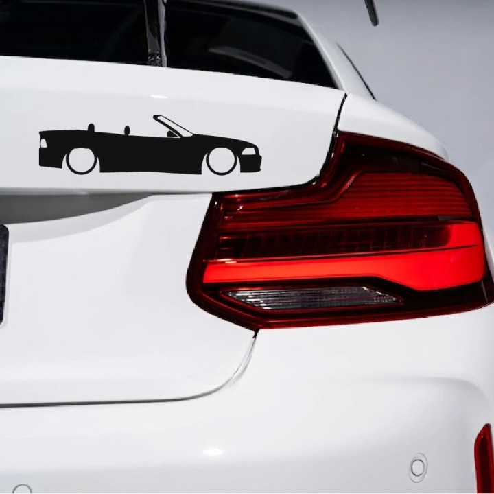 Buy Bmw 3 Serie E36 Cabrio Low Decal Sticker Online