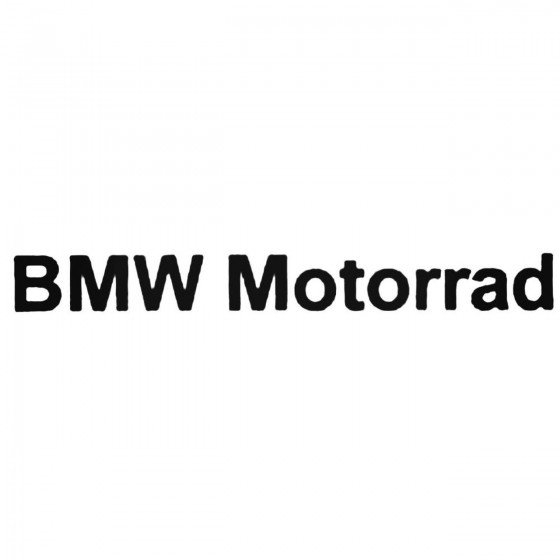 Bmw Motorrad Decal Sticker 3