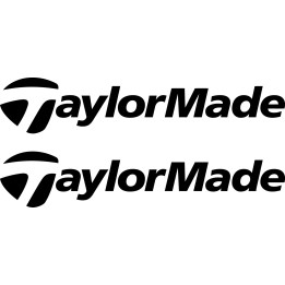 TaylorMade Golf Stickers – Stealth Qi10 SIM2 Decals (2-Pack)