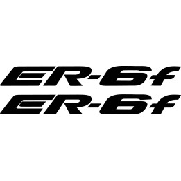 Kawasaki ER-6f Sportbike Stickers – Motorcycle Decals (2-Pack)