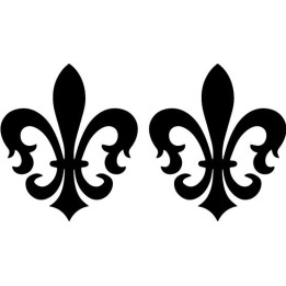 Buy Fleur De Lis Vinyl Decal Online