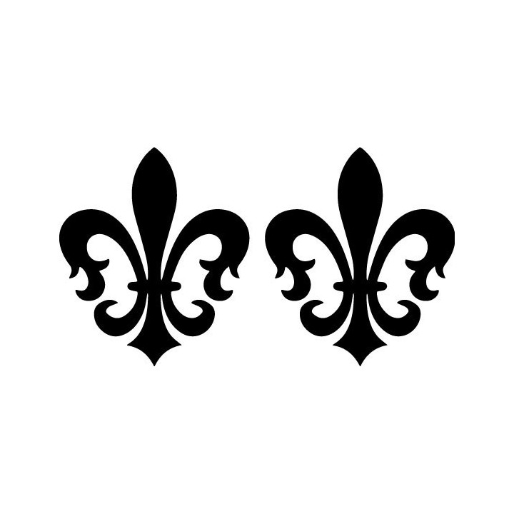 Buy Fleur De Lis Vinyl Decal Online