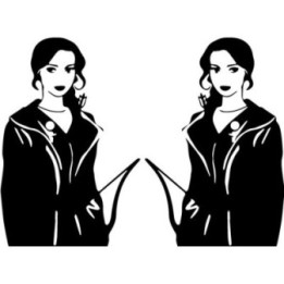 Hunger Games Katniss Everdeen Stickers – Mockingjay (2-Pack)