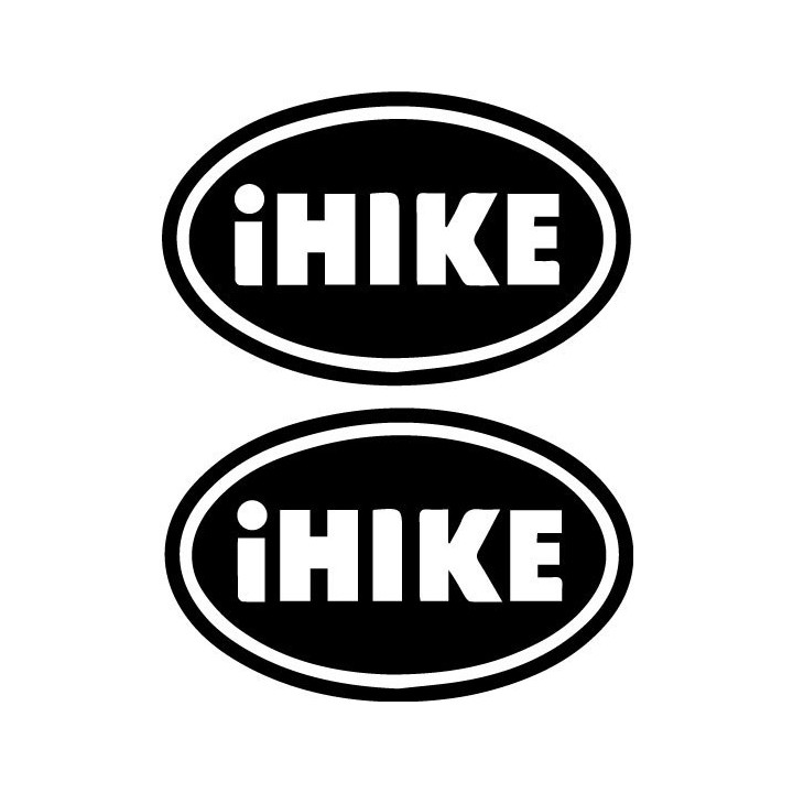 Buy Ihike Oval Decal Sticker Online