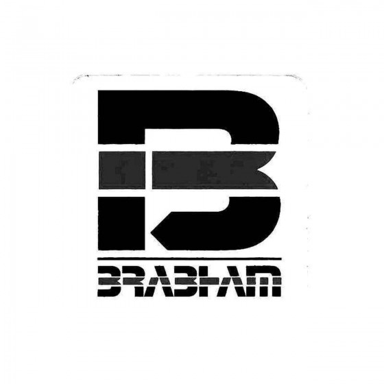 Brabham Vinyl Decal Sticker