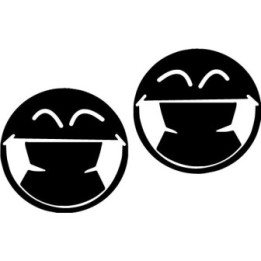 Buy Smile Decal Sticker Online