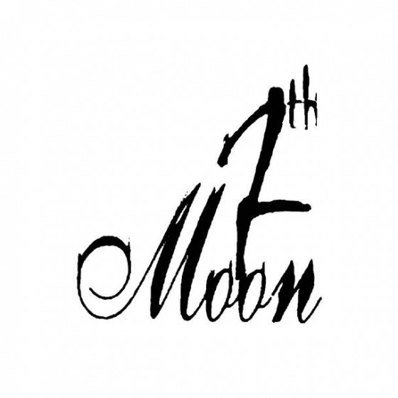 7th Moon Band Logo Vinyl Decal