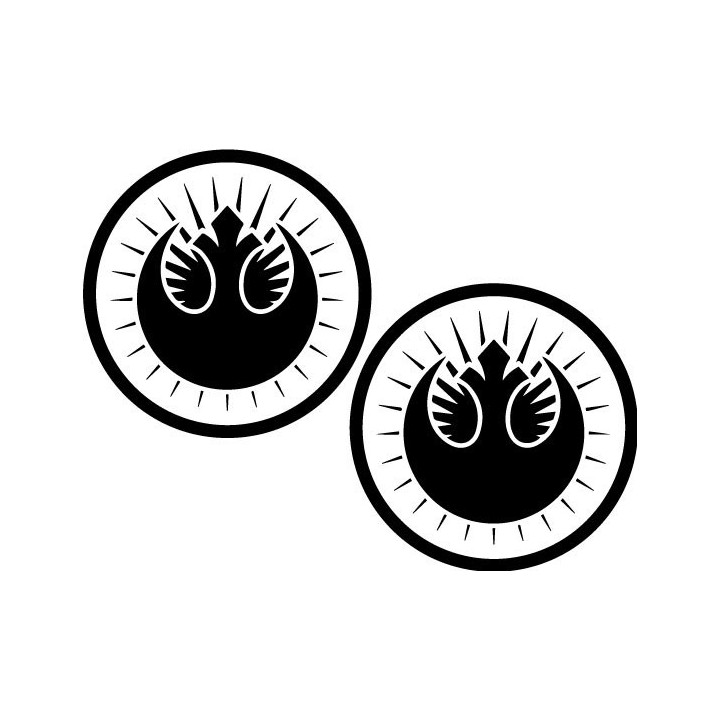Star Wars New Jedi Order Stickers – Jedi Symbol (2-Pack)