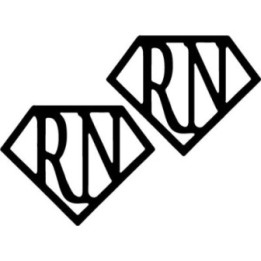 Super RN Nurse Stickers – NHS Hero Gift Decals (2-Pack)