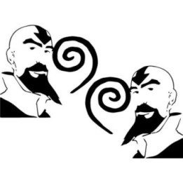 Tenzin Stickers – Legend of Korra Airbender (2-Pack)