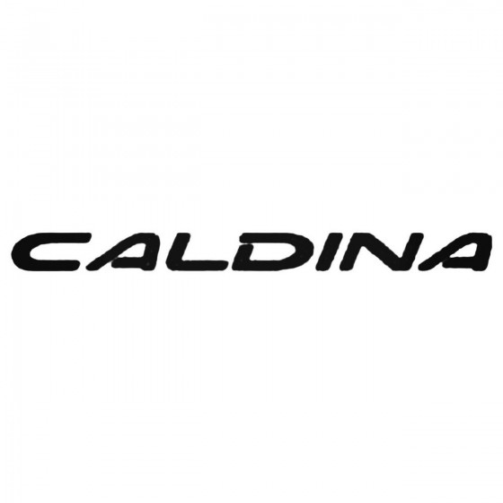 Caldina Decal Sticker