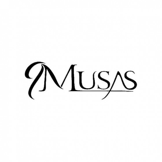 9 Musas Band Logo Vinyl Decal