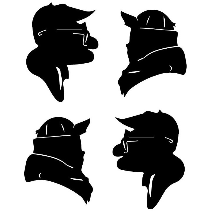 Disney Pixar Up Stickers – Carl & Russell Decals (2-Pack)