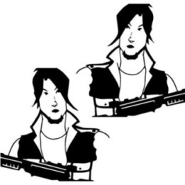 Daryl Dixon Stickers – The Walking Dead Decals (2-Pack)