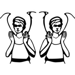 Weeping Angel Stickers – Doctor Who Don't Blink Decals (2-Pack)