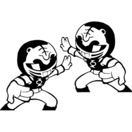 Power Rangers Green Ranger Stickers – MMPR Decals (2-Pack)