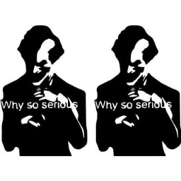 Joker Why So Serious Stickers – Dark Knight Decals (2-Pack)