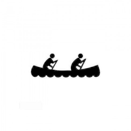 Canoeing Kayaking Decal...