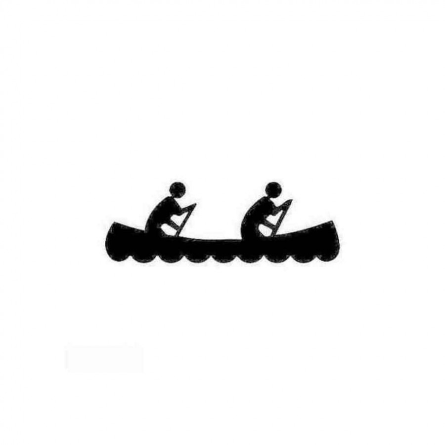Buy Canoeing Kayaking Decal Sticker Online