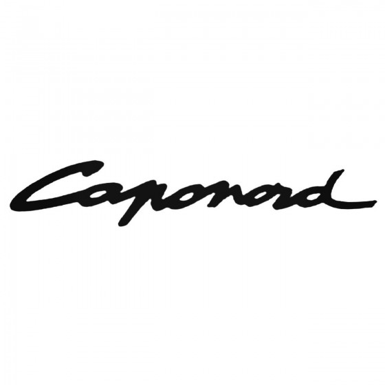 Caponord Decal Sticker