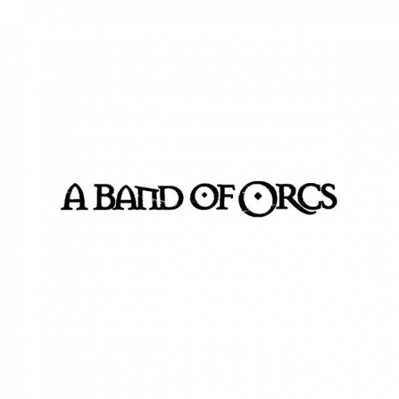 A Band Of Orcs Band Logo...